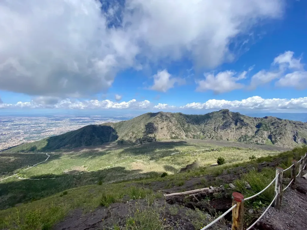 View from Mount Vesuvius