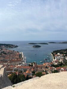 View from fortress