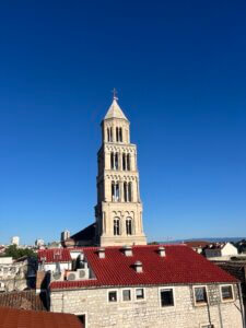 View from the roof terrace