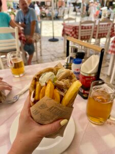 Gyros at George’s Corner