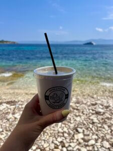 Daily dose coffee at the beach