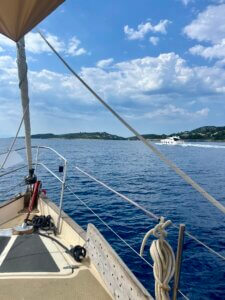 Out on the water