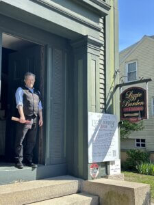 Outside the Lizzie Borden House